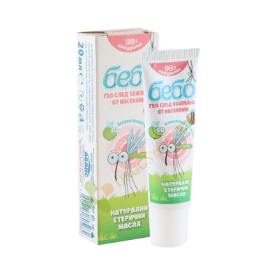 ГЕЛ СЛЕД УХАПВАНЕ ОТ НАСЕКОМИ БЕБО 20 мл / BEBO GEL AFTER INSECT BITE