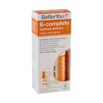 ИНТРА - ОРАЛЕН СПРЕЙ B-КЪМПЛИЙТ 25 мл / BETTER YOU ORAL SPRAY B - COMPLETE
