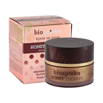 БИОАПТЕКА ДНЕВЕН КРЕМ ЗА ЛИЦЕ С МЕД 40 мл / BILKA BIOAPTEKA DAY FACE CREAM WITH HONEY