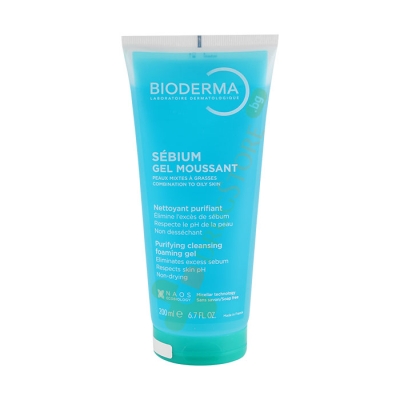 БИОДЕРМА СЕБИУМ ГЕЛ МОУСАНТ 200 мл / BIODERMA SEBIUM GEL MOUSSANT
