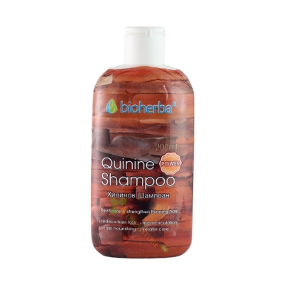 БИОХЕРБА ХИНИНОВ ШАМПОАН 200 мл / BIOHERBA QUININE SHAMPOO