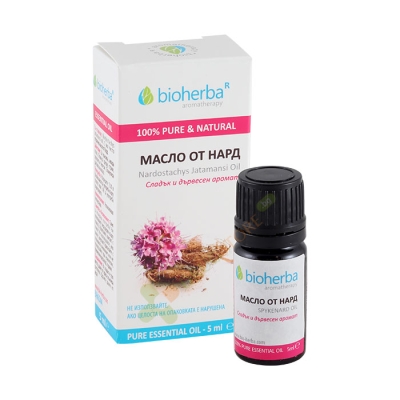 БИОХЕРБА ЕТЕРИЧНО МАСЛО ОТ НАРД 5 мл / BIOHERBA SPYKENARD ESSENTIAL OIL