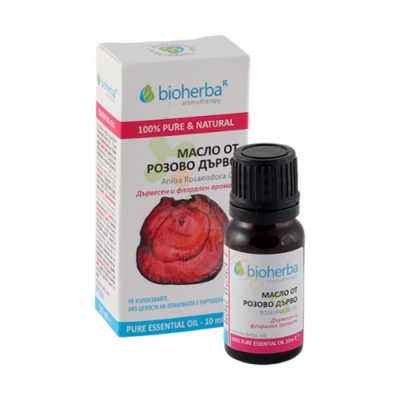 БИОХЕРБА ЕТЕРИЧНО МАСЛО ОТ РОЗОВО ДЪРВО 10 мл / BIOHERBA BOIS DE ROSE OIL