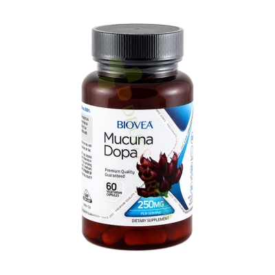 БИОВЕА МУКУНА ДОПА капсули 250 мг 60 броя / BIOVEA MUCUNA DOPA 