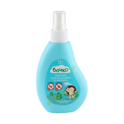 ЛОСИОН ПРОТИВ УХАПВАНЕ ОТ НАСЕКОМИ 1+ БОЧКО 120 мл / BOCHKO ANTI MOSQUITOS LOTION 1+