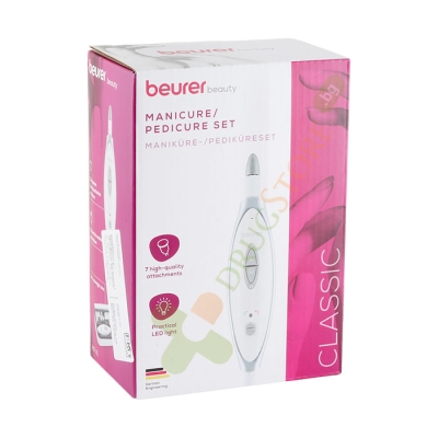КОМПЛЕКТ ЗА МАНИКЮР И ПЕДИКЮР модел MP 41 / BEURER MANICURE AND PEDICURE SET model MP 41
