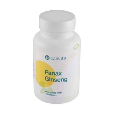 КАЛИВИТА КОРЕЙСКИ ЖЕН ШЕН таблетки 100 броя / CALIVITA PANAX GINSENG