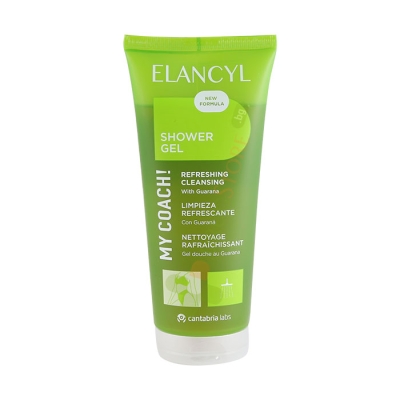 ДУШ ГЕЛ БЕЗ САПУН 200 мл / CANTABRIA LABS ELANCYL MY COACH SHOWER GEL
