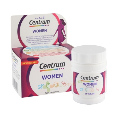 ЦЕНТРУМ A-Z ЗА ЖЕНИ таблетки 30 броя / HALEON CENTRUM A - Z WOMEN