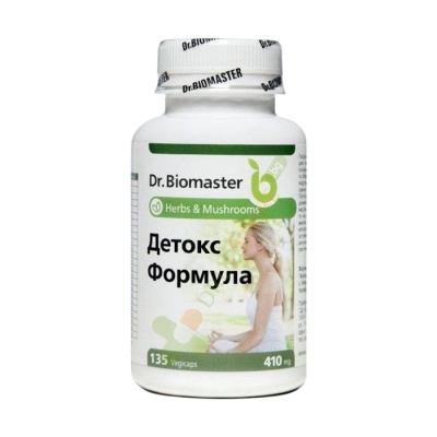 ДЕТОКС ФОРМУЛА капсули 135 броя / DR. BIOMASTER DETOX FORMULA