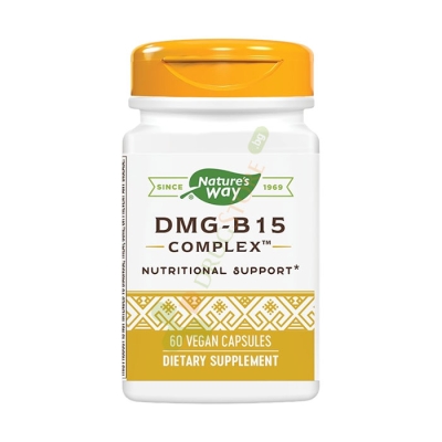 КОМПЛЕКС DMG-B15 капсули 60 броя / NATURE'S WAY КОМПЛЕКС DMG-B15