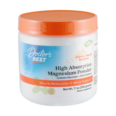 ДОКТОР'С БЕСТ МАГНЕЗИЙ прах 200 г / DOCTOR'S BEST HIGH ABSORPTION MAGNESIUM POWDER
