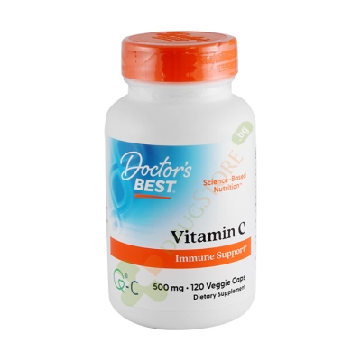 ДОКТОР'С БЕСТ ВИТАМИН C капсули 500 мг 120 броя / DOCTOR'S BEST VITAMIN C