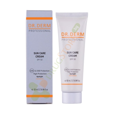 ДОКТОР ДЕРМ ПРОФЕШЪНЪЛ СЪН КЕЪР СЛЪНЦЕЗАЩИТЕН КРЕМ ЗА ЛИЦЕ СЪС SPF50 50 мл / DR. DERM PROFESSIONAL SUN CARE SPF50