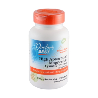 ДОКТОР'С БЕСТ МАГНЕЗИЙ таблетки 120 броя / DOCTOR'S BEST MAGNESIUM