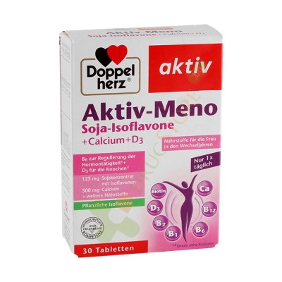 ДОПЕЛХЕРЦ АКТИВ МЕНО + ХИАЛУРОНОВА КИСЕЛИНА таблетки 30 броя / DOPPEL HERZ ACTIVE MENO + HYALURONIC ACID