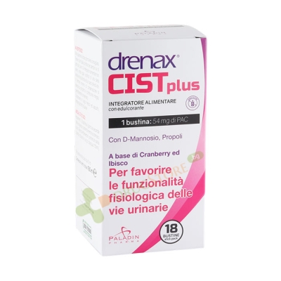 ДРЕНАКС УРИНАРЕН ТРАКТ сашета 18 броя / PALADIN PHARMA DRENAX CIST PLUS