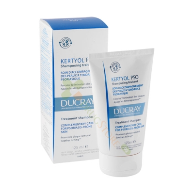ДЮКРЕ КЕРТИОЛ P.S.O. ШАМПОАН 125 мл / DUCRAY KERTIOL P.S.O. SHAMPOO
