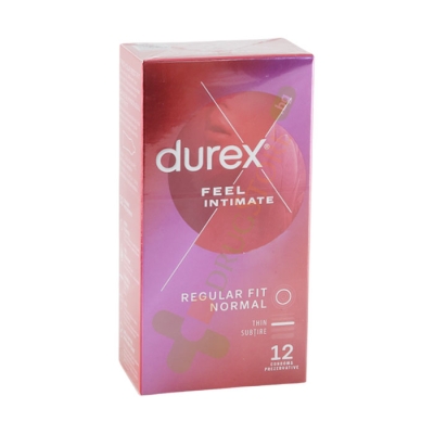 ПРЕЗЕРВАТИВИ ДУРЕКС ФИЙЛ ИНТИМЕЙТ 12 броя / DUREX FEEL INTIMATE CONDOMS