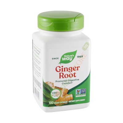 ДЖИНДЖИФИЛ капсули 550 мг 100 броя / NATURE'S WAY GINGER ROOT
