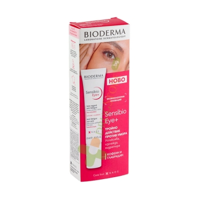 БИОДЕРМА СЕНСИБИО EYE+ КРЕМ ЗА ОЧИ 15 мл / BIODERMA SENSIBIO EYE+ ANTI-FAGUE EYE CARE