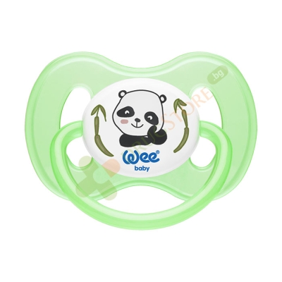 УИ БЕЙБИ ОРТОДОНТСКА ЗАЛЪГАЛКА BUTTERFLY AIR SYSTEM 6-18 месеца 159 / WEE BABY BUTTERFLY ORTHODONTICAL SOOTHER 6 - 18 months 159