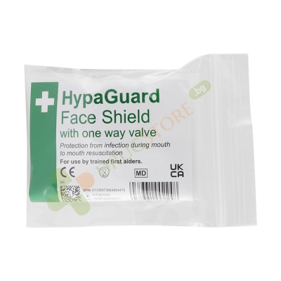 ЕДНОКРАТНА МАСКА ЗА ОБДИШВАНЕ / FIRST AID DISPOSABLE BREATHING MASK