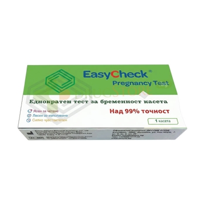 ТЕСТ ЗА БРЕМЕННОСТ ДЕСПИК ИЗИЧЕК КАСЕТА 1 брой / DESPIC PREGNANCY TEST EASY CHECK