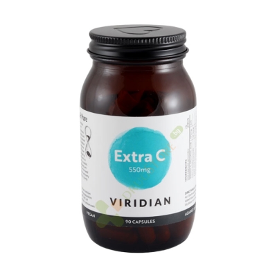 ЕКСТРА-С капсули 550 мг 90 броя / VIRIDIAN EXTRA-C