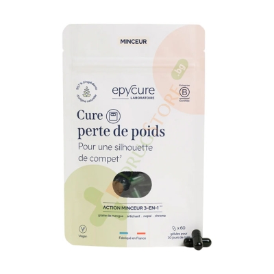 КАПСУЛИ ЗА ОТСЛАБВАНЕ капсули 60 броя / EPYCURE LABORATOIRE WEIGHT LOSS