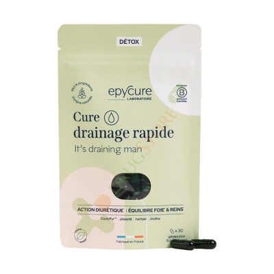 ДРЕНАЖ РАПИД капсули 30 броя / EPYCURE LABORATOIRE DRAINAGE RAPID