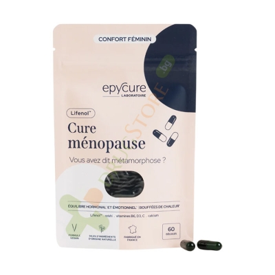 ЕПИКЮР ЗА ЖЕНИ В МЕНОПАУЗА капсули 60 броя / EPYCURE LABORATOIRE CURE MENOPAUSE