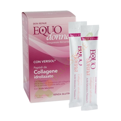 ЕКЮДОННА КОЛАГЕН ВЕРИСОЛ + ХИАЛУРОНОВА КИСЕЛИНА саше 15 мл 20 броя / PALADIN PHARMA EQUODONNA COLLAGEN Verisol + HYALURONIC ACID  sachets 15 ml 