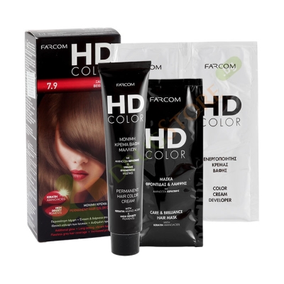ФАРКОМ HD БОЯ 7.9 БЕЖОВО - РУСО / FARCOM HD COLOR № 7.9 BEIGE BLOND