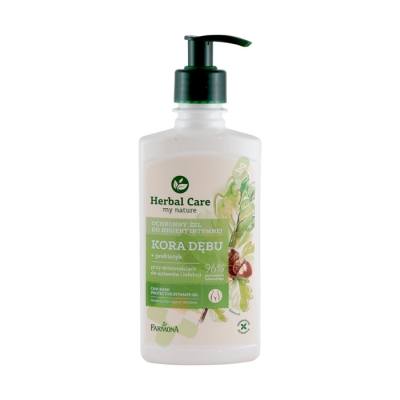 ФАРМОНА ХЕРБАЛ КЕЪР ИНТИМЕН ГЕЛ С ПРЕБИОТИК ДЪБОВА КОРА 330 мл / FARMONA HERBAL CARE OAK BARK PROTECTIVE INTIMATE GEL
