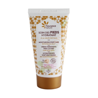 БИО ОВЛАЖНЯВАЩ КРЕМ ЗА КРАКА С ПЧЕЛНО МЛЕЧИЦЕ 75 мл / FLEURANCE NATURE MOISTURIZING FOOT CREAM WITH ROYAL JELLY