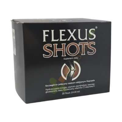 ФЛЕКСУС ШОТС ЗА СТАВИ флакони 10 мл 20 броя / VALENTIS FLEXUS SHOTS 