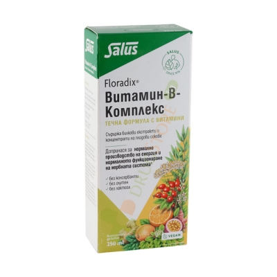 ФЛОРАДИКС ВИТАМИН B КОМПЛЕКС сироп 250 мл / FLORADIX VITAMIN B COMPLEX