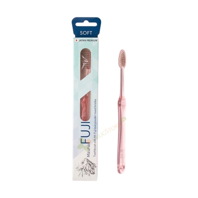 ЧЕТКА ЗА ЗЪБИ ФУДЖИ СОФТ РОЗОВА / MIZUHA FUJI TOOTHBRUSH SOFT PINK
