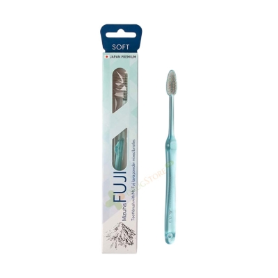 ЧЕТКА ЗА ЗЪБИ ФУДЖИ СОФТ СИНЯ / MIZUHA FUJI TOOTHBRUSH SOFT BLUE