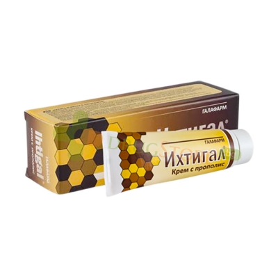 ИХТИГАЛ КРЕМ С ПРОПОЛИС 20 г / GALAFARM IHTIGAL WITH PROPOLIS CREAM