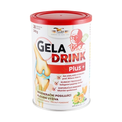 ГЕЛАДРИНК ПЛЮС прах ПОРТОКАЛ 340 г / ORLING GELADRINK PLUS powder ORANGE