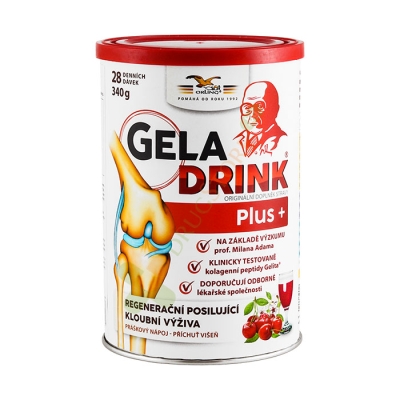ГЕЛАДРИНК ПЛЮС прах ВИШНА 340 г / ORLING GELADRINK PLUS powder CHERRY