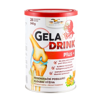 ГЕЛАДРИНК ПЛЮС прах ПОРТОКАЛ 340 г / ORLING GELADRINK PLUS powder ORANGE