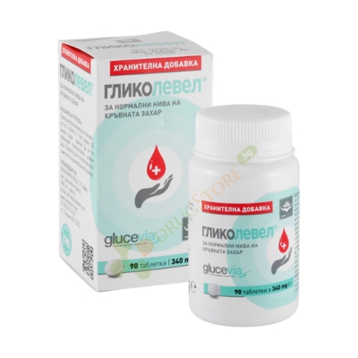 ГЛИКОЛЕВЕЛ капсули 90 броя / ZONAPHARM GLICOLEVEL