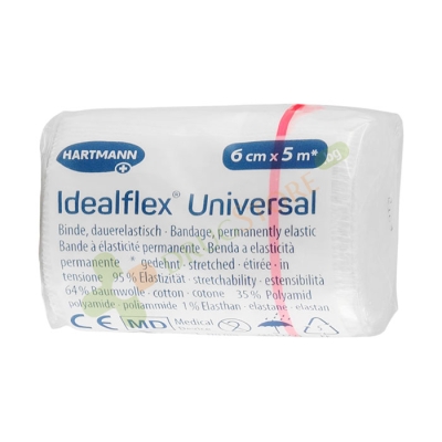 ХАРТМАН БИНТ ИДЕАЛФЛЕКС ЛАСТИЧЕН 6 см / 5 м / HARTMANN IDEALFLEX COHESIVE BANDAGE 6 cm / 5 m