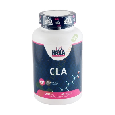 ХАЯ ЛАБС КЛА дражета 60 броя / HAYA LABS CLA (CONJUGATED LINOLEIC ACID)