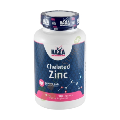 ХАЯ ЛАБС ХЕЛАТИРАН ЦИНК таблетки 30 мг 100 броя / HAYA LABS CHELATED ZINC