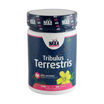 ХАЯ ЛАБС ТРИБУЛУС ТЕРЕСТРИС таблетки 1000 мг 200 броя / HAYA LABS TRIBULUS TERRESTRIS