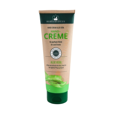 КРЕМ ЗА РЪЦЕ С АЛОЕ ВЕРА ХЕРБАМЕДИКУС 125 мл / HERBAMEDICUS HAND CREAM WITH ALOE VERA